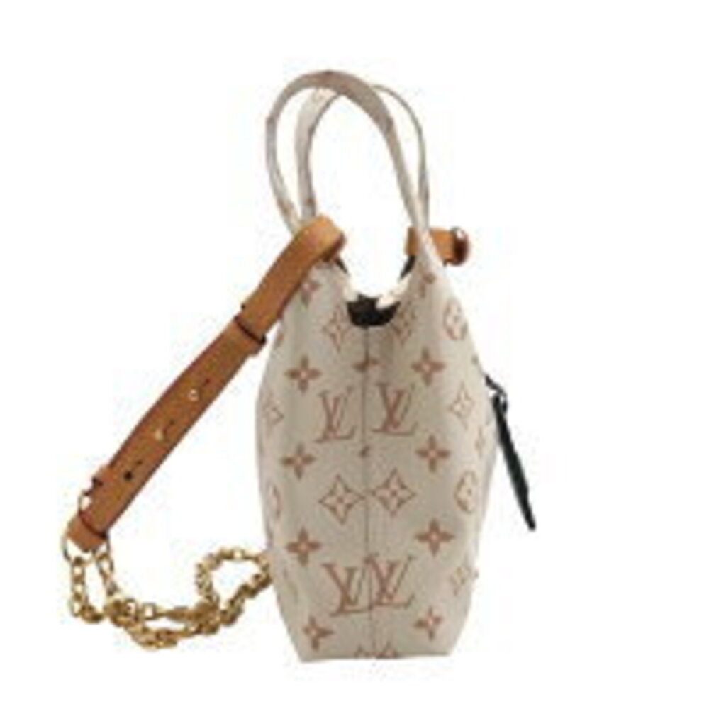 Louis Vuitton Bag Atlantis Tan Shoulder Monogram Messenger Dune - Picture 9 of 9